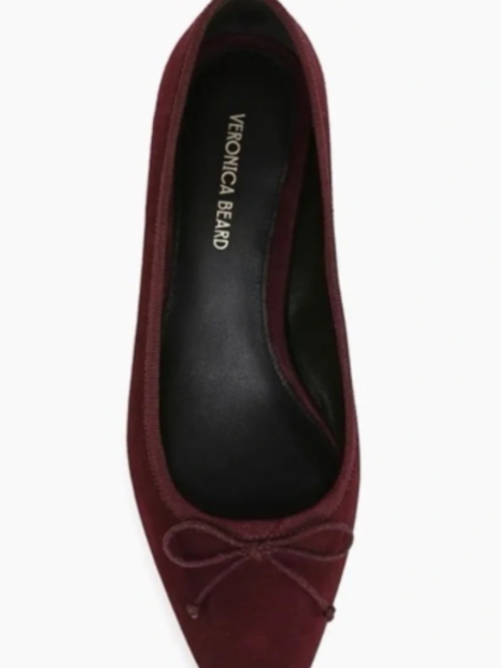 Veronica Beard Cecile Suede Flat in Size 6.5